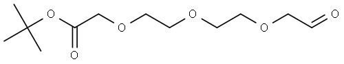 OHCCH2O-PEG2-CH2COOtBu 구조식 이미지