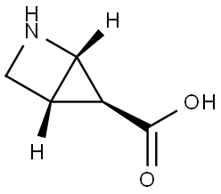 2-Azabicyclo[2.1.0]pentane-5-carboxylic acid, (1S,4R,5S)- Structure