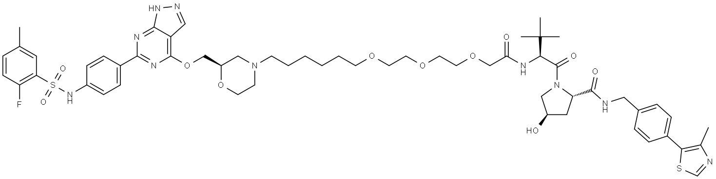 SGK3 degrader-1 Structure