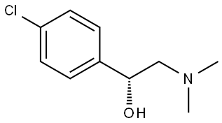 (R)-1-(4-chlorophenyl)-2-(dimethylamino)ethan-1-ol Structure