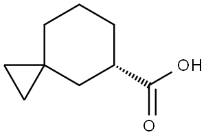 (5S)-spiro[2.5]octane-5-carboxylic acid Structure