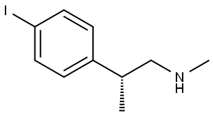 (2-(4-iodophenyl)propyl)(methyl)amine Structure