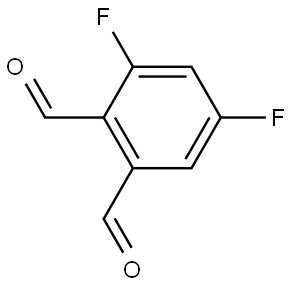 3,5-Difluorophthalaldehyde Structure