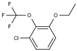 1-Chloro-3-ethoxy-2-(trifluoromethoxy)benzene Structure