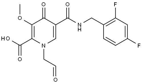 Dolutegravir Impurity 10 구조식 이미지