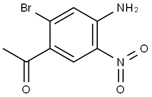 1-(4-Amino-2-bromo-5-nitro-phenyl)-ethanone Structure