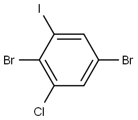 2,5-Dibromo-1-chloro-3-iodobenzene Structure