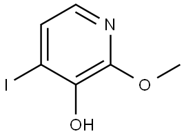 4-Iodo-2-methoxy-3-pyridinol 구조식 이미지