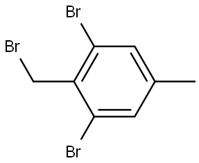 1,3-Dibromo-2-(bromomethyl)-5-methylbenzene Structure