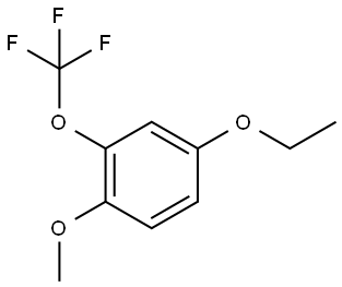 4-Ethoxy-1-methoxy-2-(trifluoromethoxy)benzene Structure