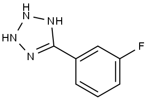 5-(3-Fluorophenyl)-1H-tetrazole Structure