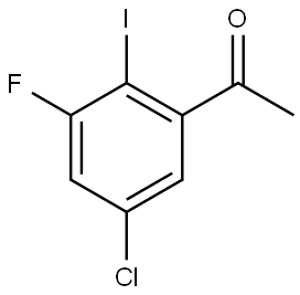 5-Chloro-3-fluoro-2-iodo-benzoic acid methyl ester Structure