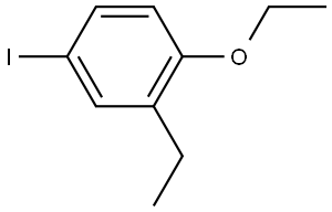 1-ethoxy-2-ethyl-4-iodobenzene Structure