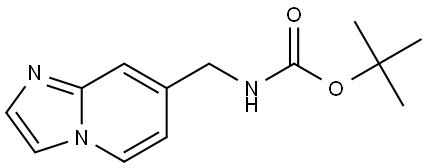 tert-butyl (imidazo[1,2-a]pyridin-7-ylmethyl)carbamate Structure