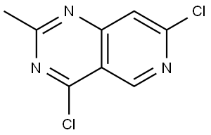 4,7-dichloro-2-methylpyrido[4,3-d]pyrimidine Structure