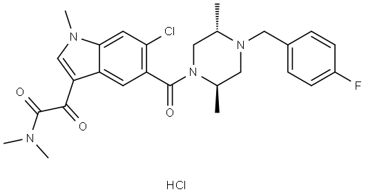 SCIO 469 hydrochloride Structure