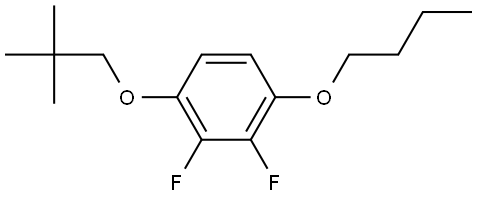 1-Butoxy-4-(2,2-dimethylpropoxy)-2,3-difluorobenzene Structure