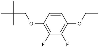 1-(2,2-Dimethylpropoxy)-4-ethoxy-2,3-difluorobenzene Structure