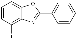 Benzoxazole, 4-iodo-2-phenyl- Structure