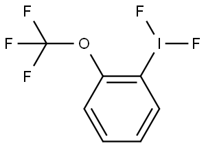 Benzene, 1-(difluoroiodo)-2-(trifluoromethoxy)- Structure