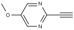 2-Ethynyl-5-methoxypyrimidine Structure