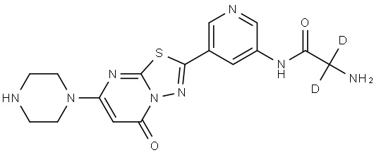 Zalunfiban D2 (acetamide-2,2-d2) Structure