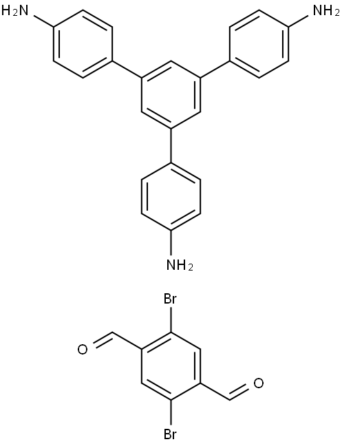 TAPB-PDA-Br COF Structure