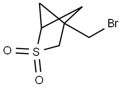 2-Thiabicyclo[2.1.1]hexane, 4-(bromomethyl)-, 2,2-dioxide Structure