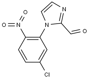 1-(5-chloro-2-nitrophenyl)-1H-imidazole-2-carbaldehyde Structure