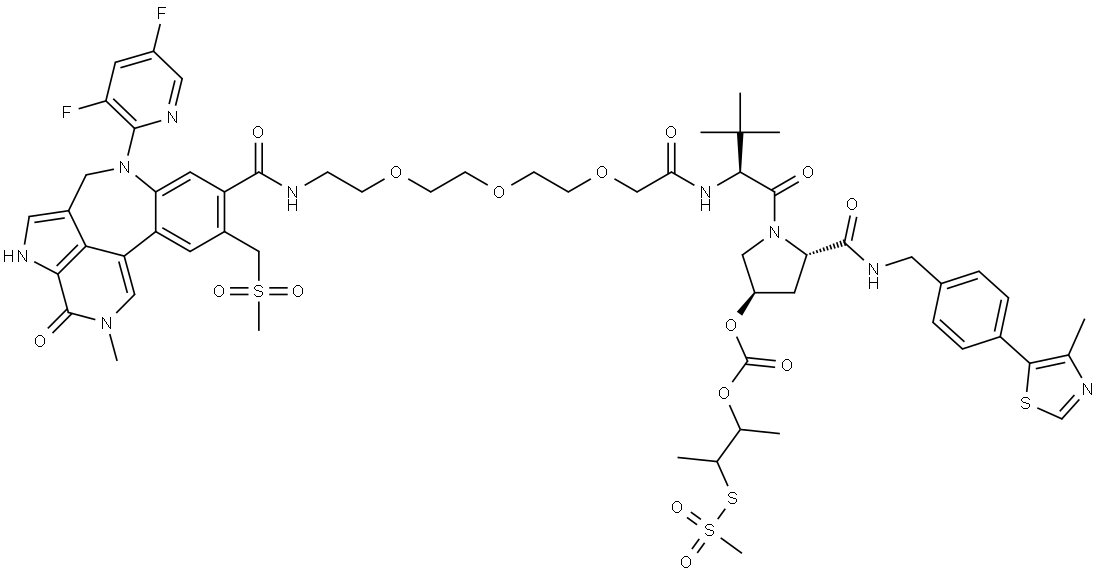 PROTAC BRD4 Degrader-10 Structure