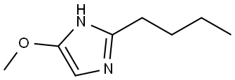 2-Butyl-4-methoxy-1H-imidazole Structure