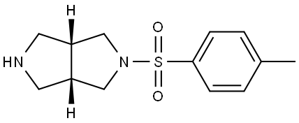 Pyrrolo[3,4-c]pyrrole, octahydro-2-[(4-methylphenyl)sulfonyl]-, (3aR,6aS)-rel- Structure