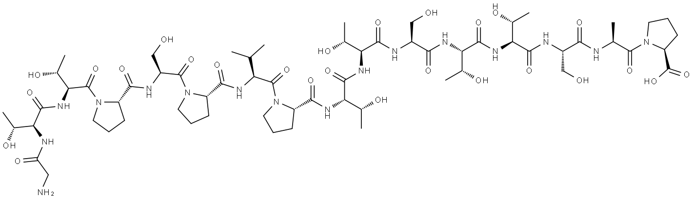 MUC5AC motif peptide Structure