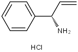 (S)-1-Phenylprop-2-en-1-amine hydrochloride Structure