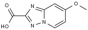 7-Methoxy[1,2,4]triazolo[1,5-a]pyridine-2-carboxylic acid Structure