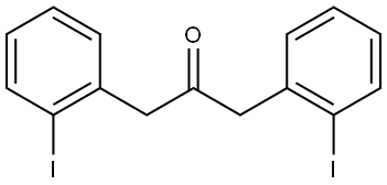 1,3-bis(2-iodophenyl)propan-2-one Structure