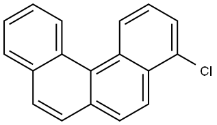 Benzo[c]phenanthrene, 4-chloro- Structure