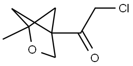 2-chloro-1-(1-methyl-2-oxabicyclo[2.1.1]hexan-4-yl)ethan-1-one Structure