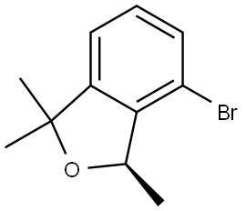 (R)-4-Bromo-1,1,3-trimethyl-1,3-dihydroisobenzofuran Structure