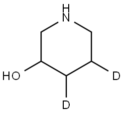 piperidin-4,5-d2-3-ol Structure