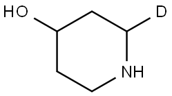 piperidin-2-d-4-ol Structure