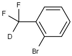 1-bromo-2-(difluoromethyl-d)benzene Structure