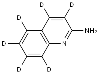 quinolin-d6-2-amine Structure