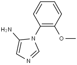 1-(2-methoxyphenyl)-1H-imidazol-5-amine Structure