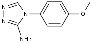 4-(4-methoxyphenyl)-4H-1,2,4-triazol-3-amine Structure