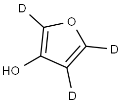 furan-d3-3-ol Structure
