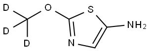 2-(methoxy-d3)thiazol-5-amine Structure