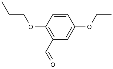 5-ethoxy-2-propoxybenzaldehyde Structure