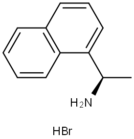 r-(- )-1-(1-Naphthyl)ethylammonium Bromide Structure