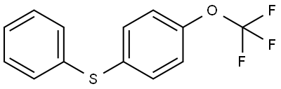 phenyl(4-(trifluoromethoxy)phenyl)sulfane Structure